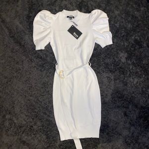 White Midi Dress